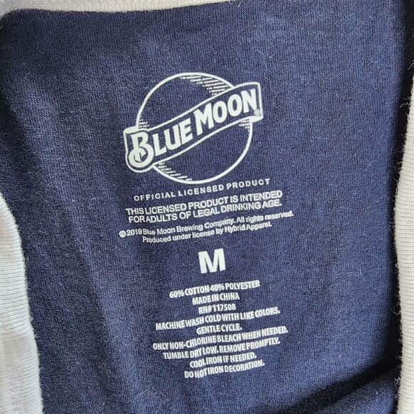 Blue Moon Beer Mens Medium Tank Top - Picture 3 of 5